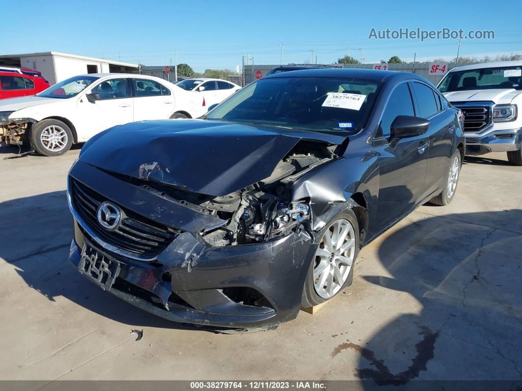 2016 Mazda Mazda6 I Sport Gray vin: JM1GJ1U54G1442064