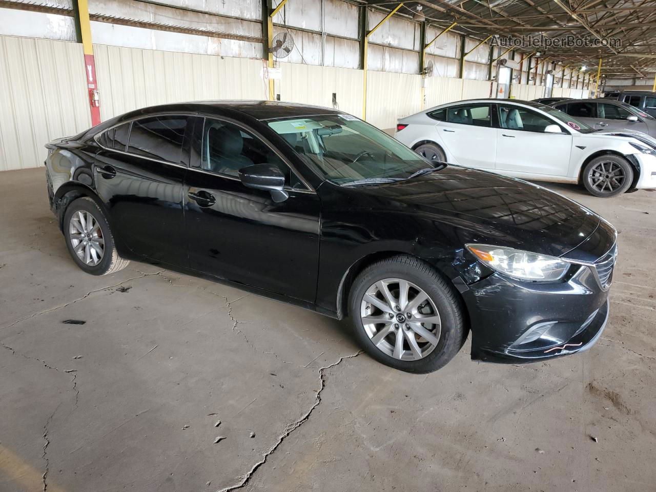 2015 Mazda 6 Sport Black vin: JM1GJ1U55F1198262