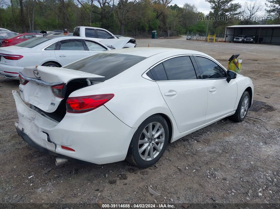 2015 Mazda Mazda6 I Sport Белый vin: JM1GJ1U55F1220132