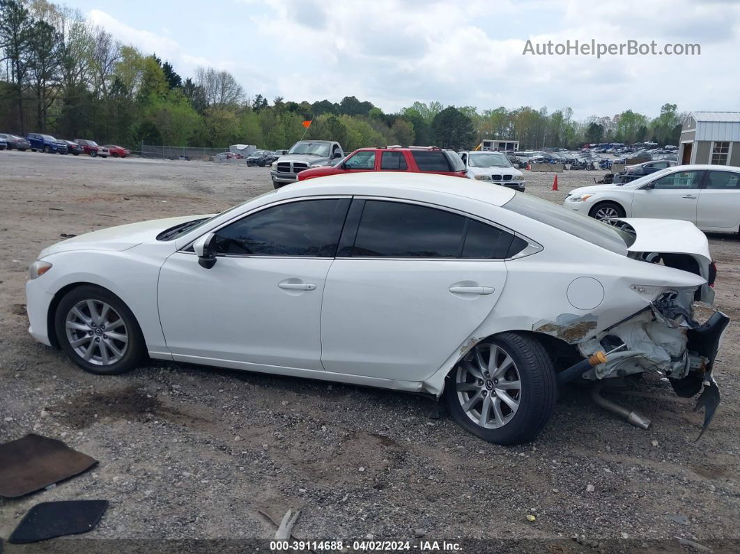 2015 Mazda Mazda6 I Sport Белый vin: JM1GJ1U55F1220132