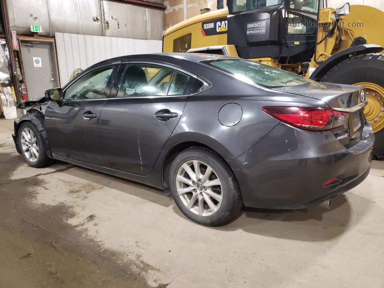 2015 Mazda 6 Sport Gray vin: JM1GJ1U56F1185309