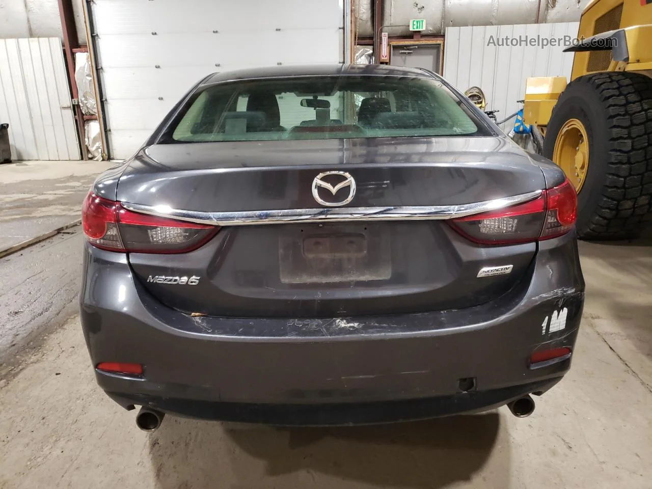 2015 Mazda 6 Sport Gray vin: JM1GJ1U56F1185309