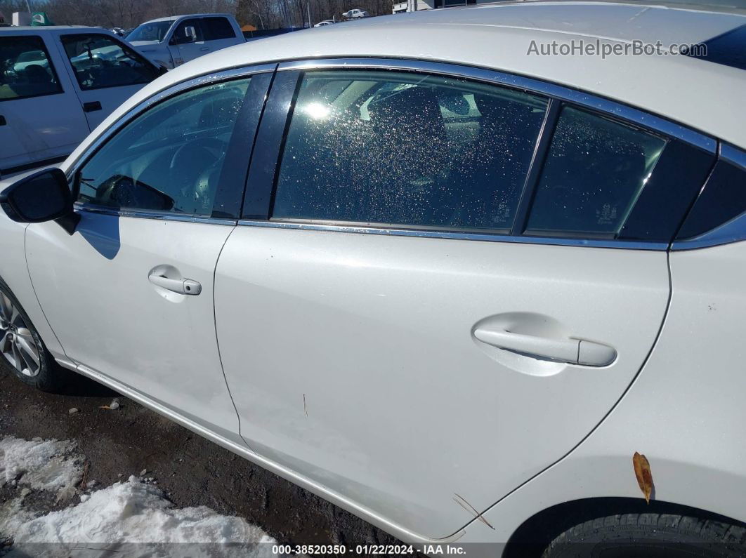 2015 Mazda Mazda6 I Sport White vin: JM1GJ1U56F1191269