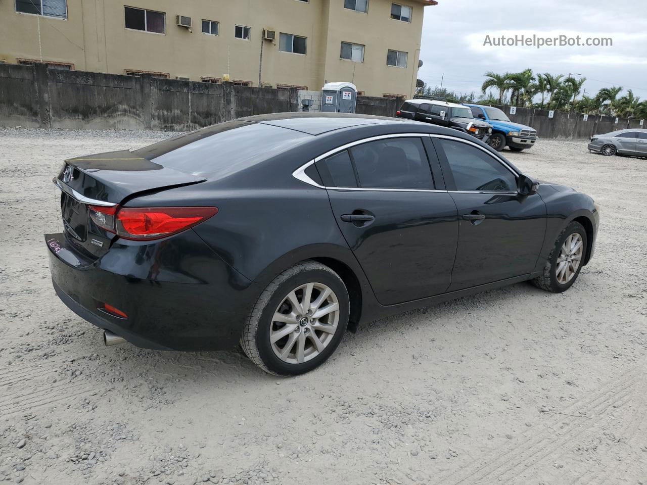 2015 Mazda 6 Sport Black vin: JM1GJ1U56F1193300