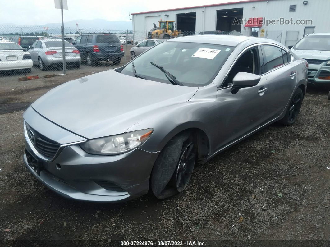 2015 Mazda Mazda6 I Sport Gray vin: JM1GJ1U56F1199503