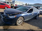 2015 Mazda 6 Sport Blue vin: JM1GJ1U56F1221807