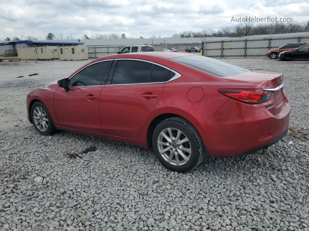 2015 Mazda 6 Sport Red vin: JM1GJ1U56F1222049