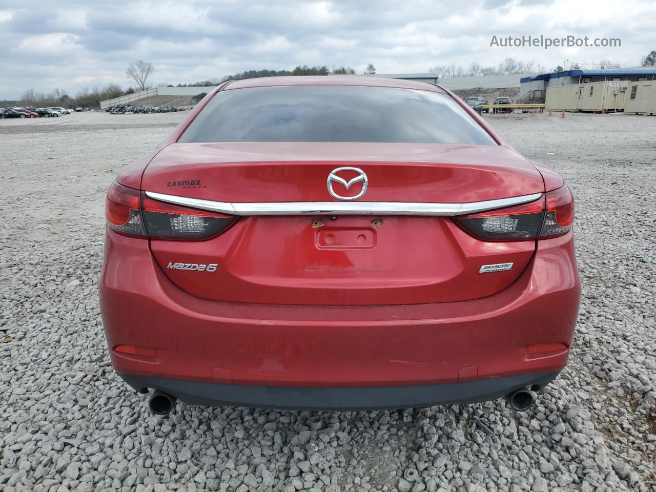 2015 Mazda 6 Sport Красный vin: JM1GJ1U56F1222049