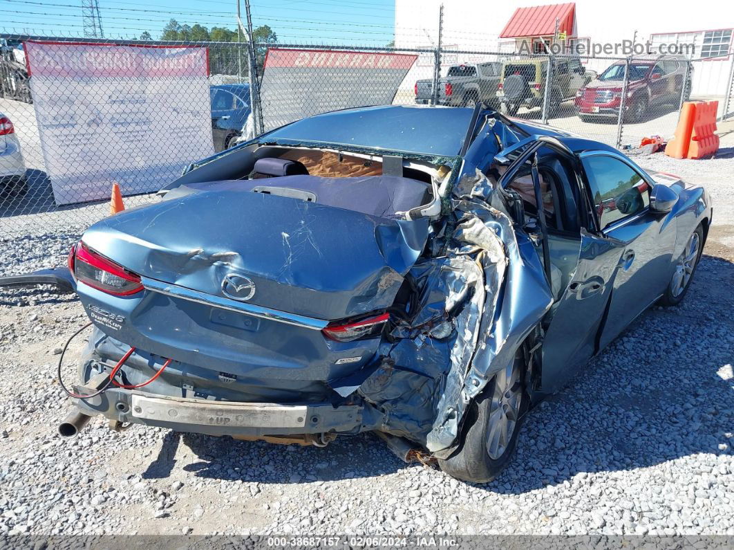 2015 Mazda Mazda6 I Sport Blue vin: JM1GJ1U57F1181530