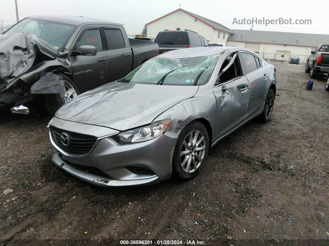 2015 Mazda Mazda6 I Sport Silver vin: JM1GJ1U57F1187103