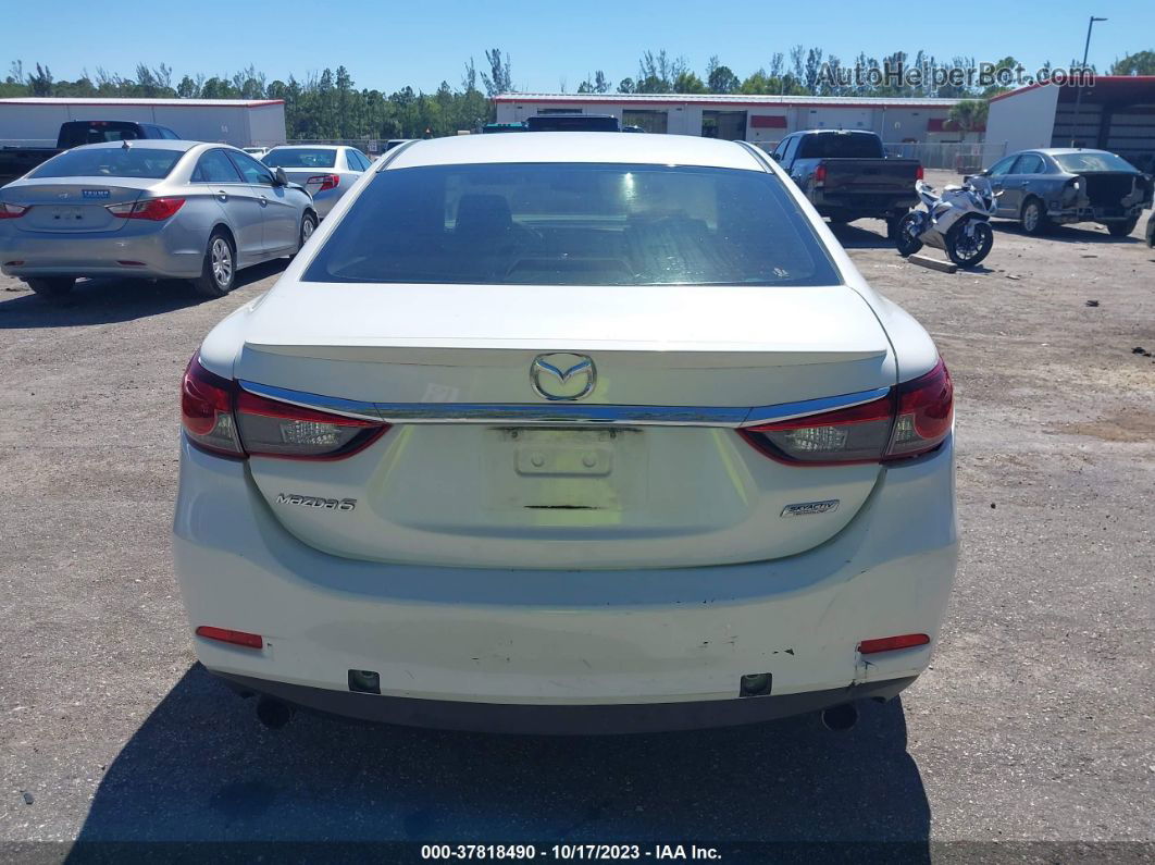 2015 Mazda Mazda6 I Sport White vin: JM1GJ1U57F1191121