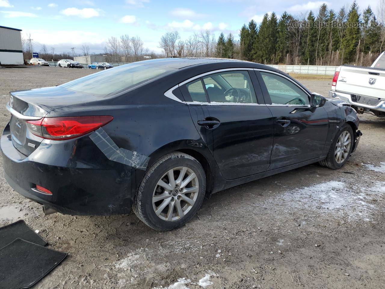 2015 Mazda 6 Sport Black vin: JM1GJ1U57F1204093