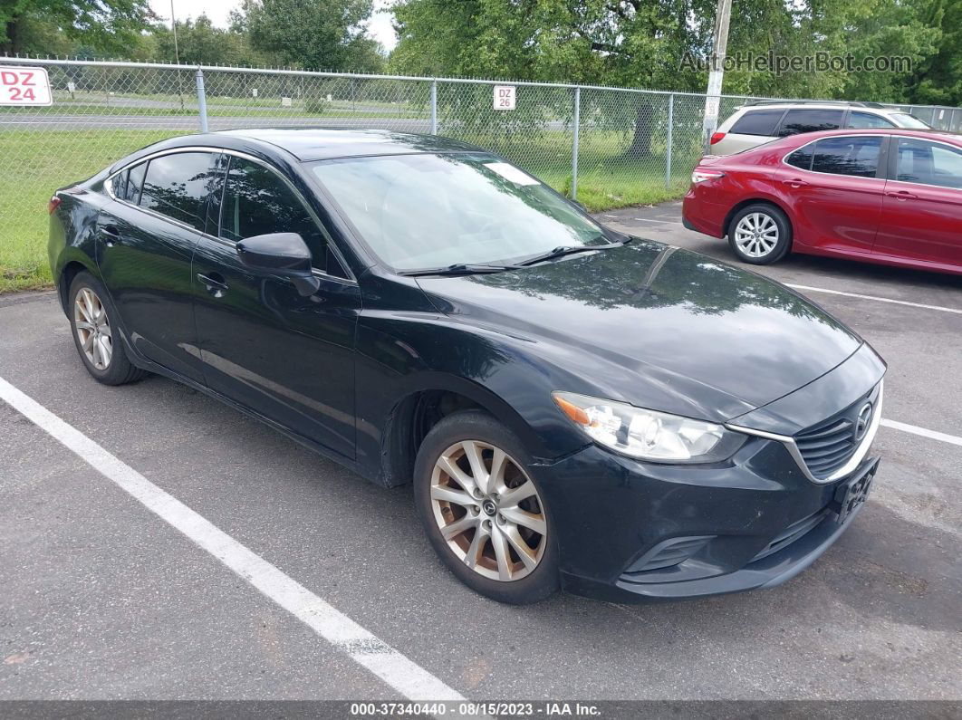 2016 Mazda Mazda6 I Sport Черный vin: JM1GJ1U57G1413299