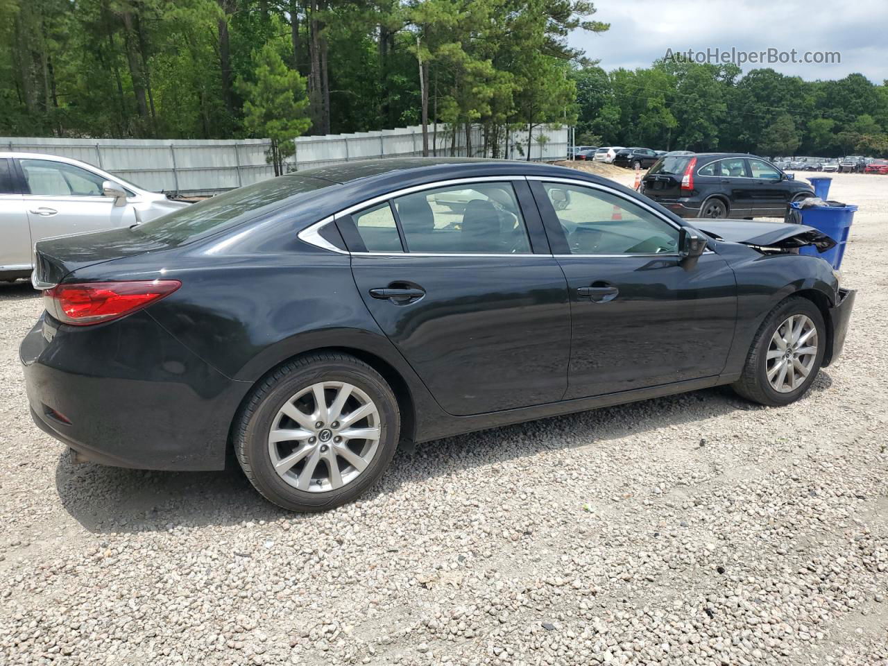 2015 Mazda 6 Sport Black vin: JM1GJ1U58F1206550