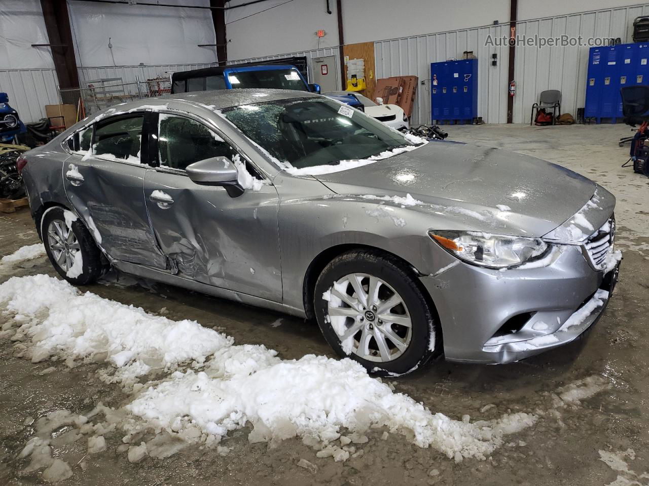 2015 Mazda 6 Sport Silver vin: JM1GJ1U58F1214602