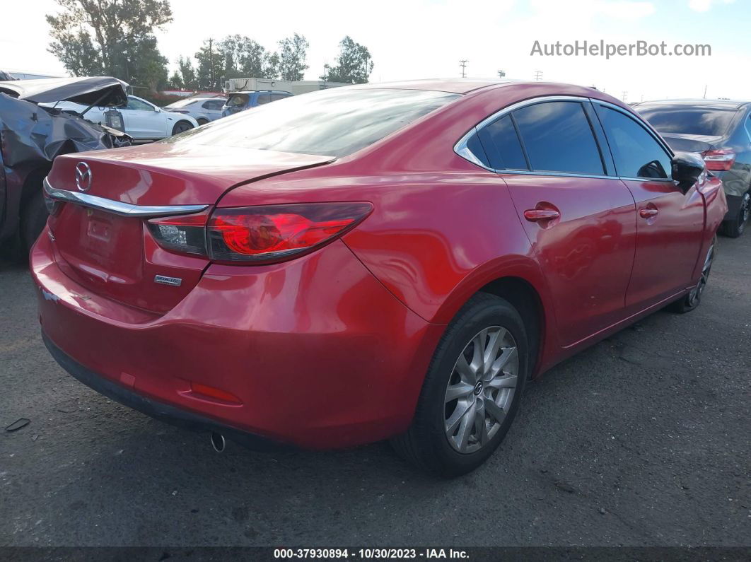 2016 Mazda Mazda6   Красный vin: JM1GJ1U58G1404336