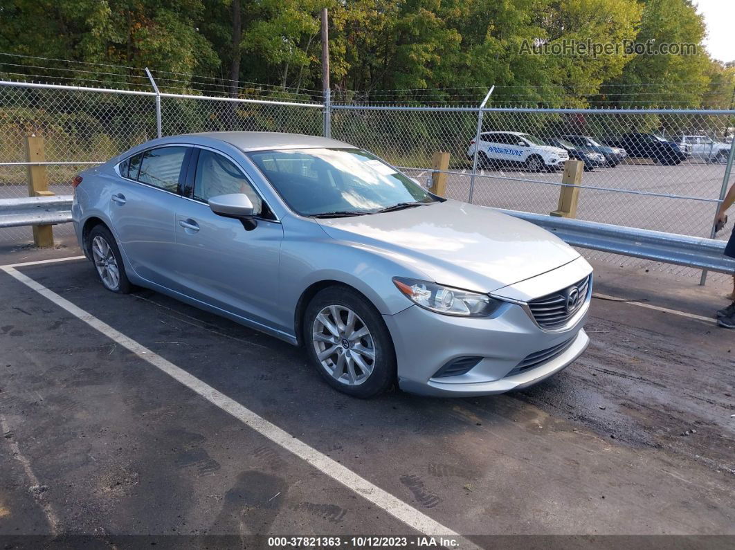 2016 Mazda Mazda6 I Sport Silver vin: JM1GJ1U58G1424263