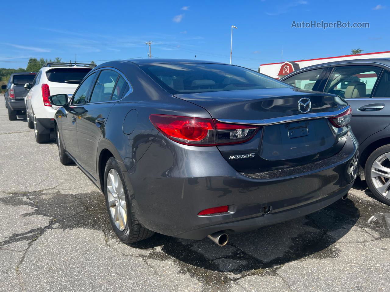 2015 Mazda 6 Sport Gray vin: JM1GJ1U59F1184252