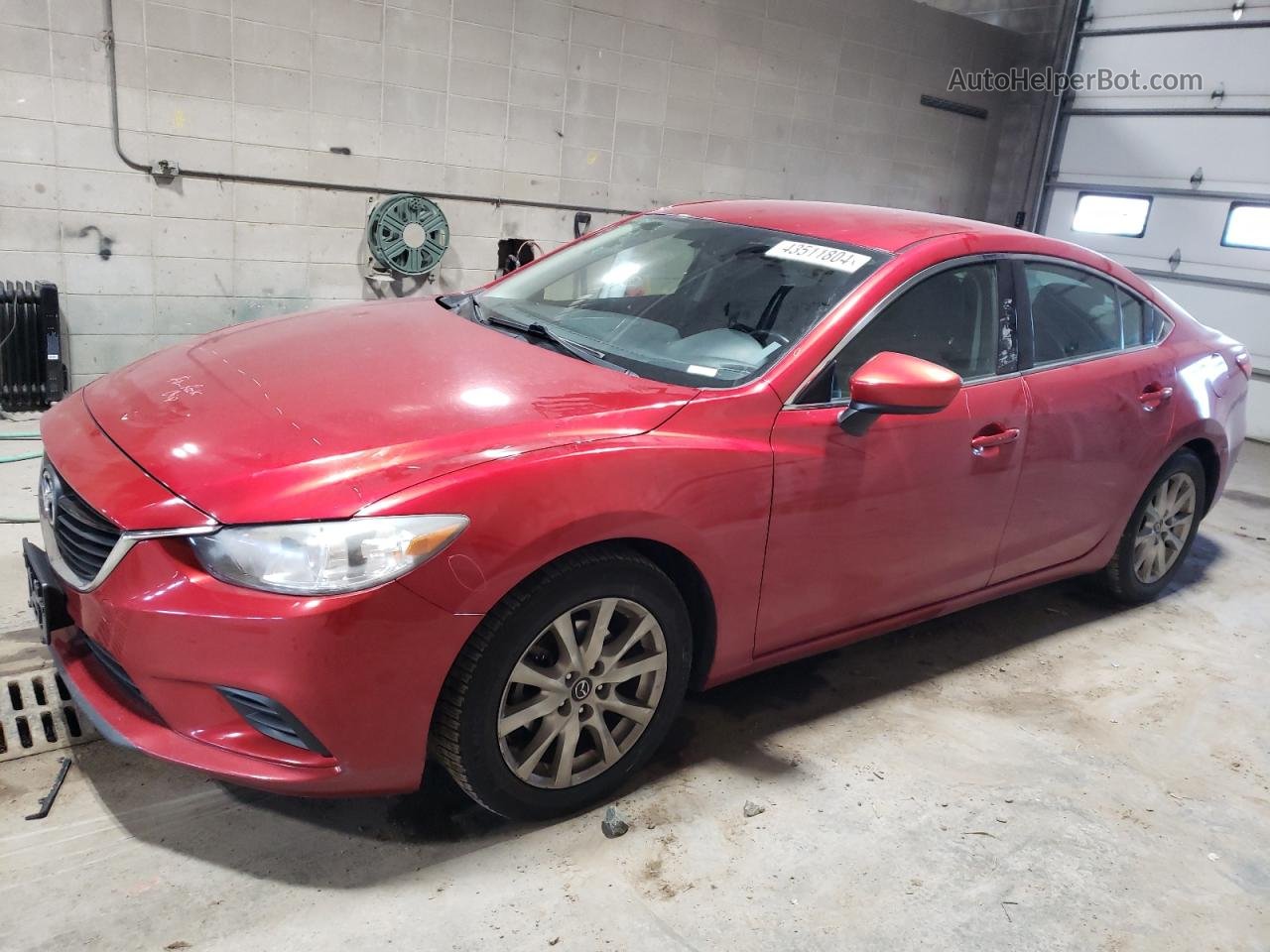 2015 Mazda 6 Sport Red vin: JM1GJ1U59F1187765