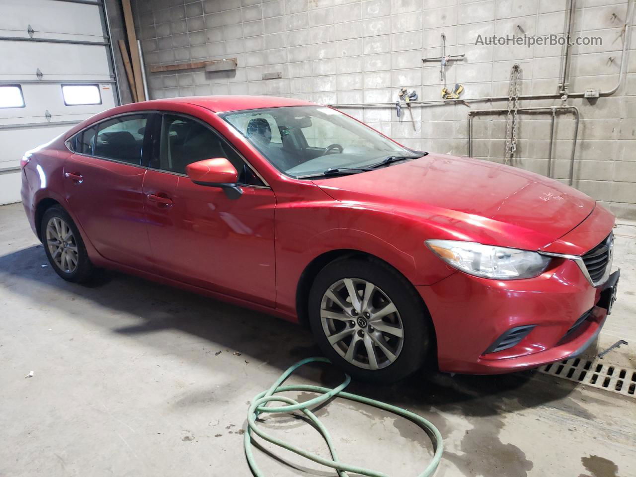 2015 Mazda 6 Sport Red vin: JM1GJ1U59F1187765