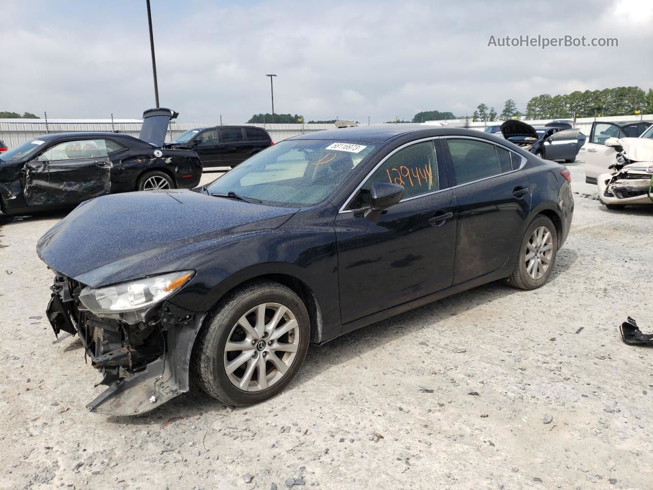 2015 Mazda 6 Sport Black vin: JM1GJ1U59F1198541