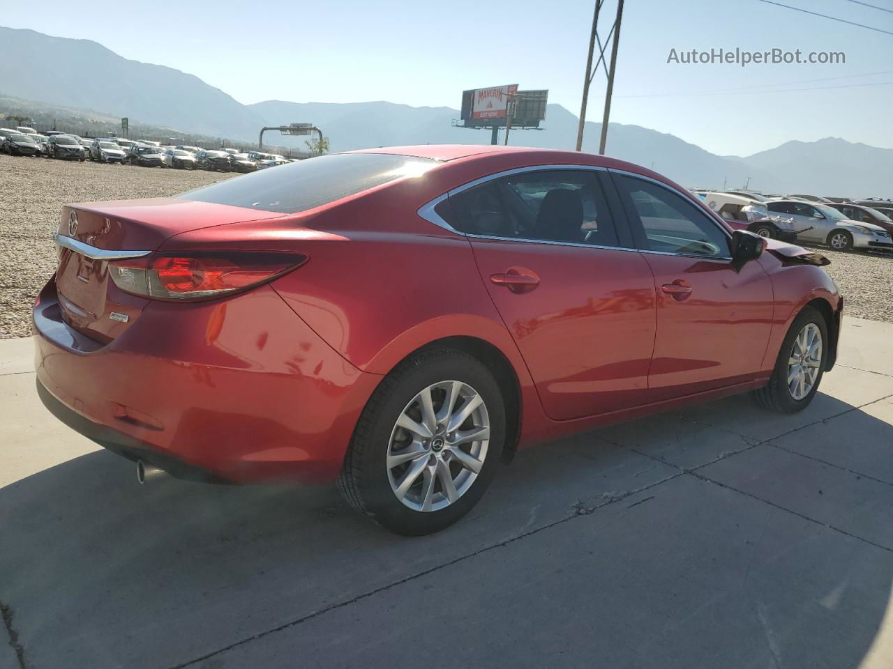 2015 Mazda 6 Sport Red vin: JM1GJ1U59F1220165