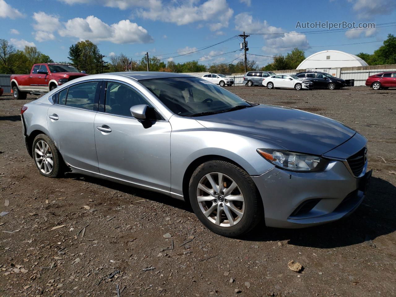 2016 Mazda 6 Sport Silver vin: JM1GJ1U59G1413210