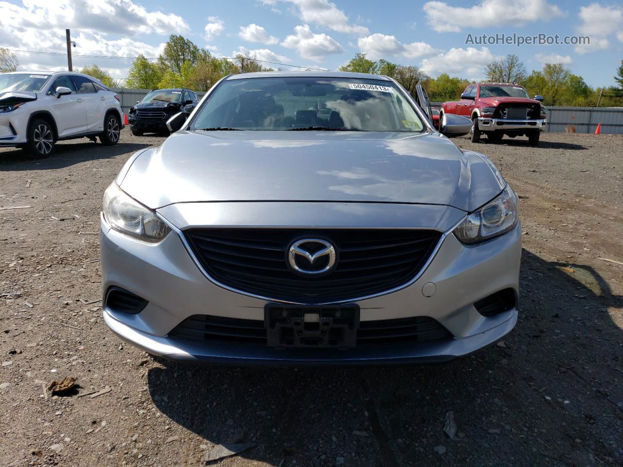 2016 Mazda 6 Sport Серебряный vin: JM1GJ1U59G1413210