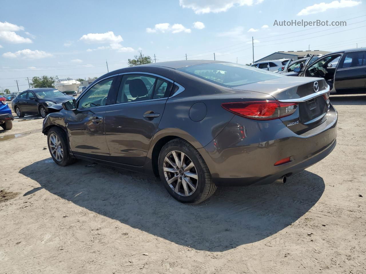 2016 Mazda 6 Sport Brown vin: JM1GJ1U59G1443176