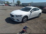 2015 Mazda Mazda6 I Sport White vin: JM1GJ1U5XF1205335