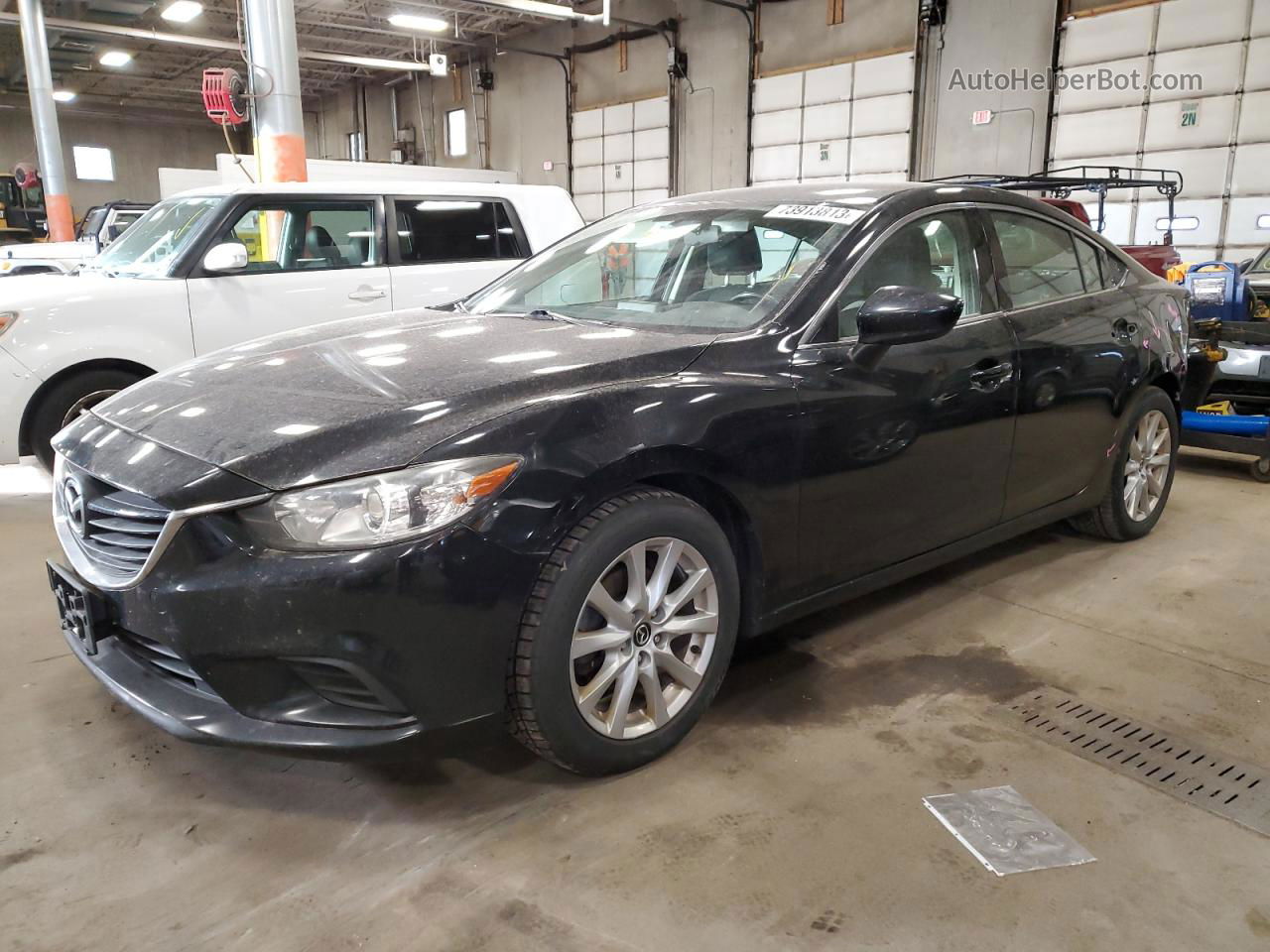 2016 Mazda 6 Sport Black vin: JM1GJ1U5XG1420375