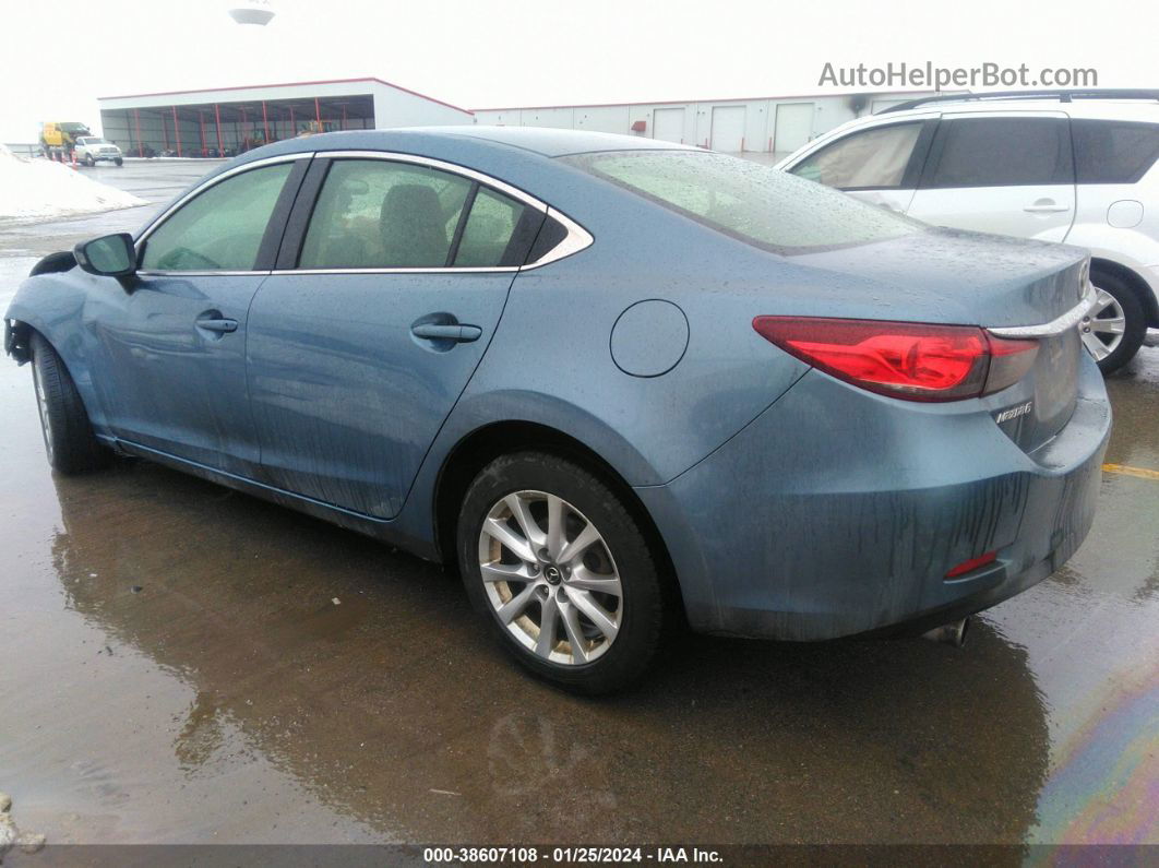 2015 Mazda Mazda6 I Sport Blue vin: JM1GJ1U60F1164691