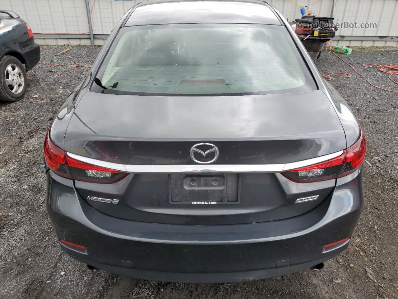 2015 Mazda 6 Sport Gray vin: JM1GJ1U60F1172547