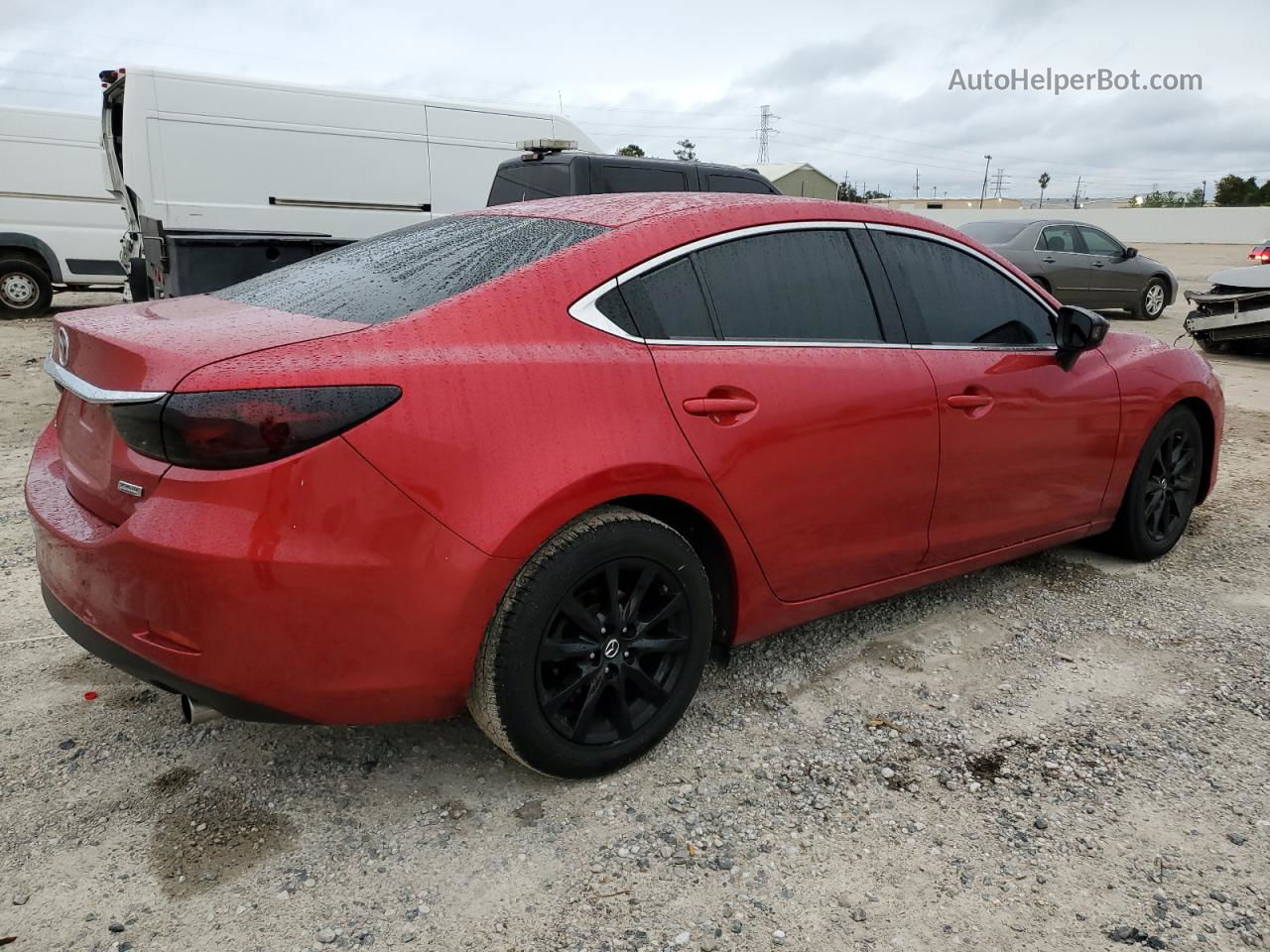 2015 Mazda 6 Sport Красный vin: JM1GJ1U63F1166905