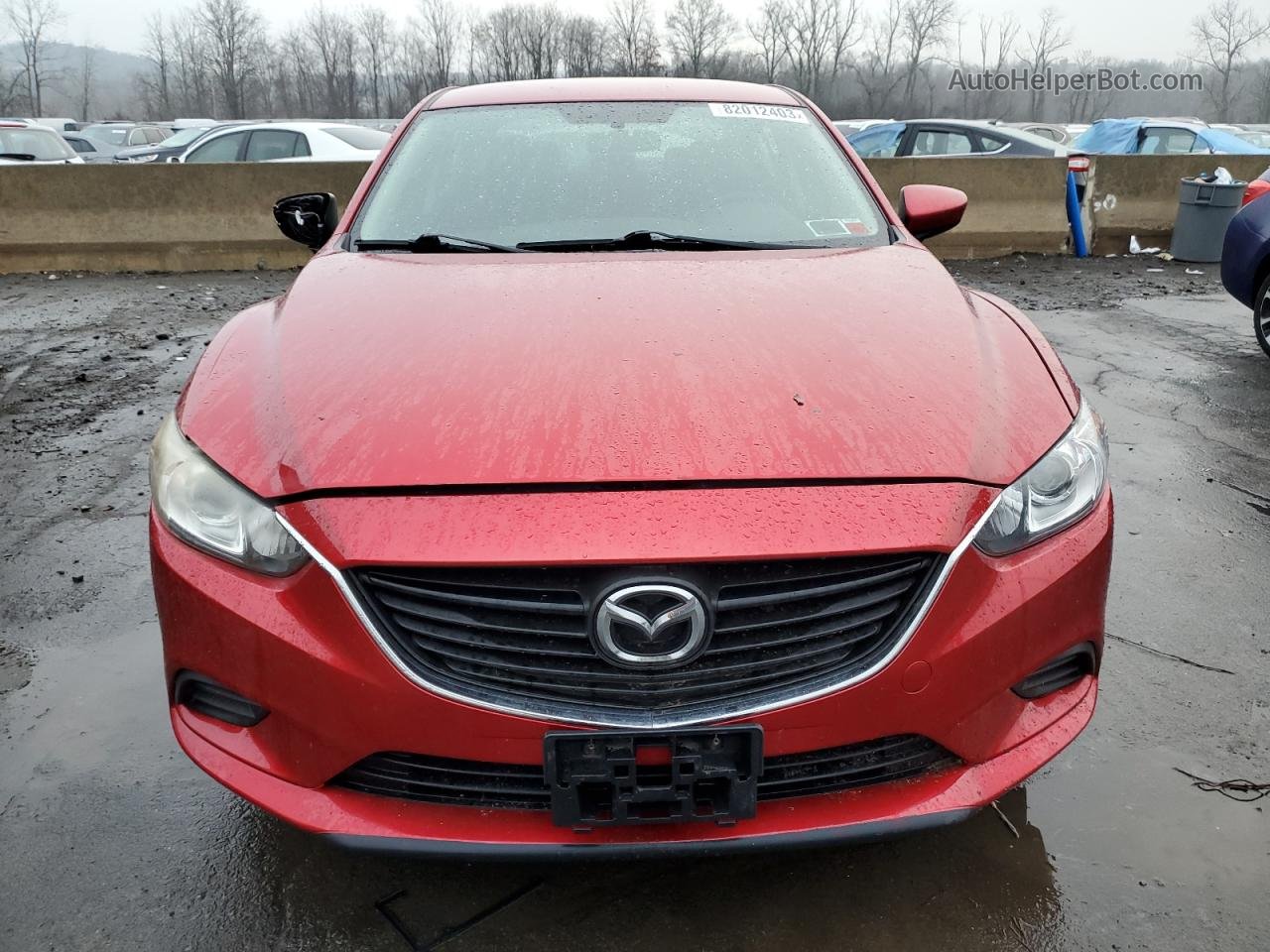 2015 Mazda 6 Sport Red vin: JM1GJ1U63F1168802