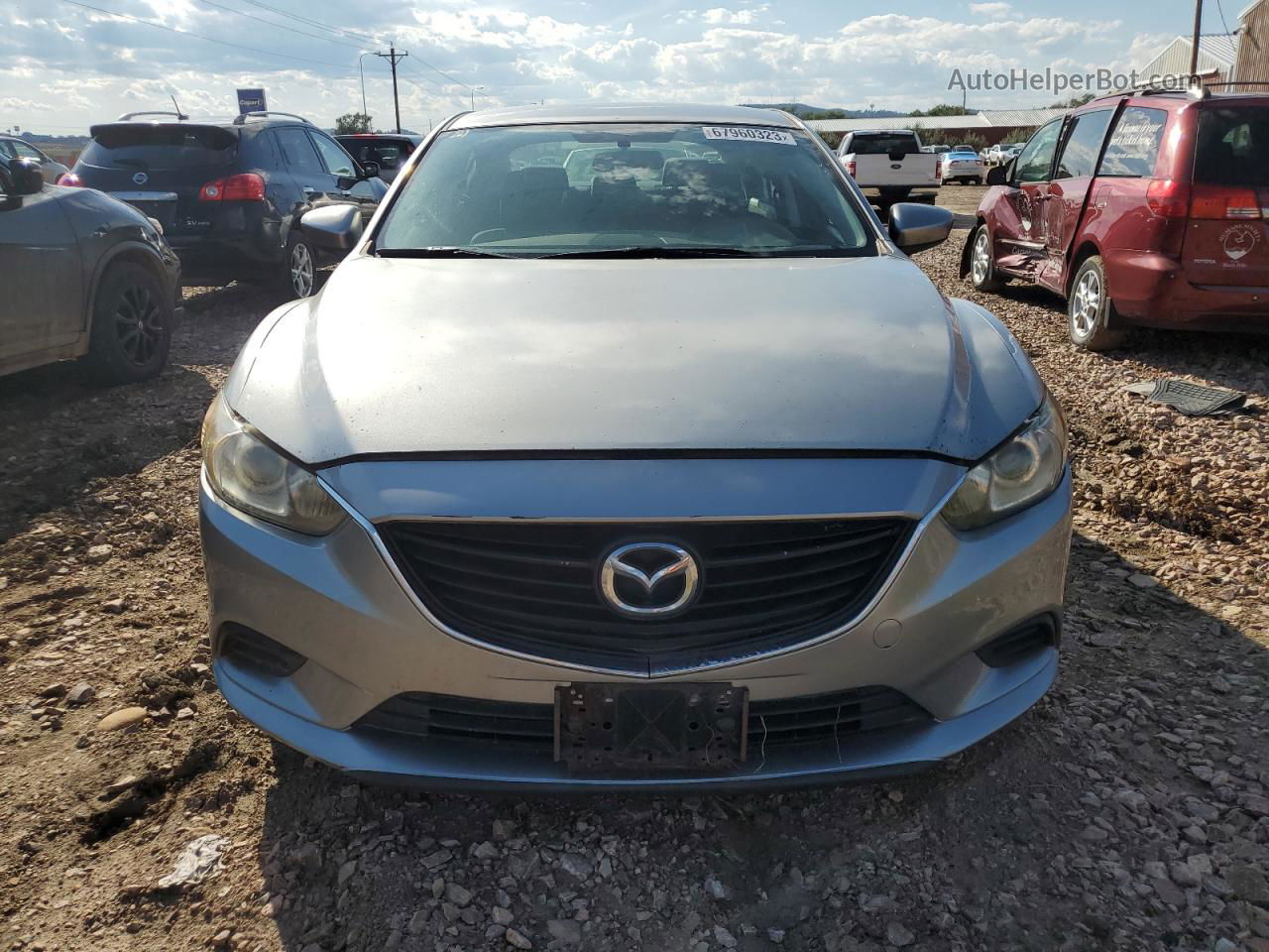 2015 Mazda 6 Sport Silver vin: JM1GJ1U64F1162829