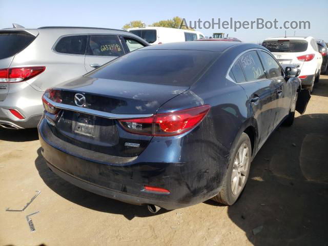 2015 Mazda 6 Sport Blue vin: JM1GJ1U64F1164726