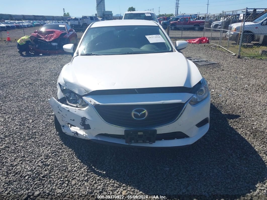 2015 Mazda Mazda6 I Sport Белый vin: JM1GJ1U64F1169750