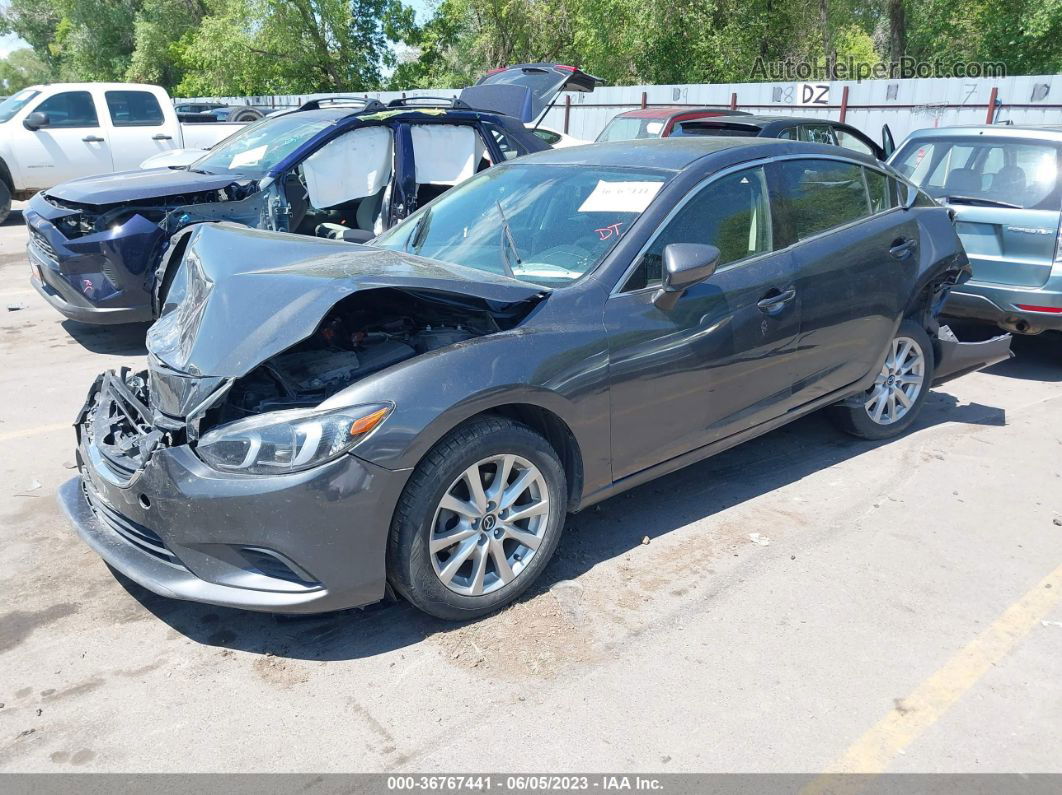 2015 Mazda Mazda6 I Sport Gray vin: JM1GJ1U64F1175533