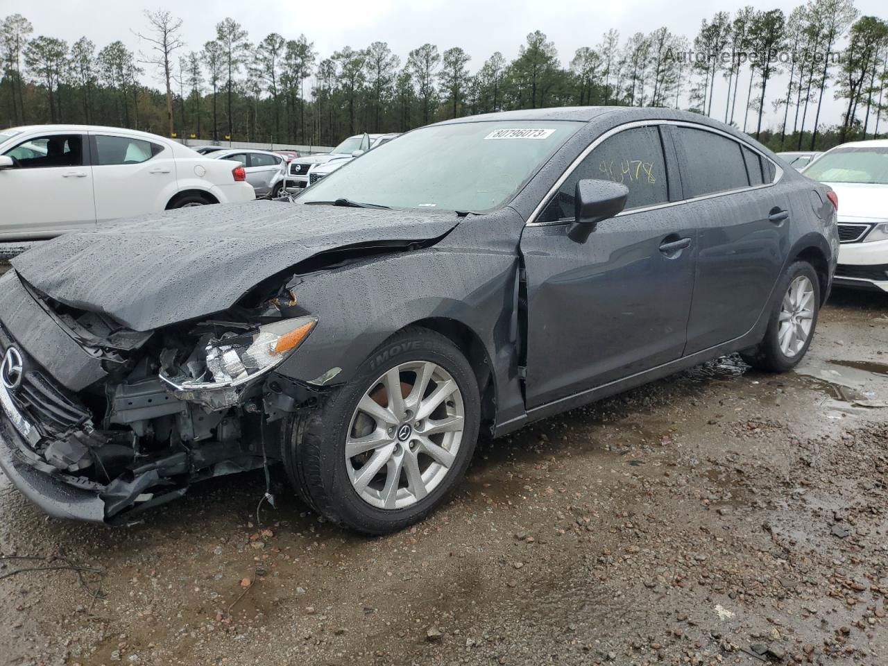 2015 Mazda 6 Sport Gray vin: JM1GJ1U65F1166484