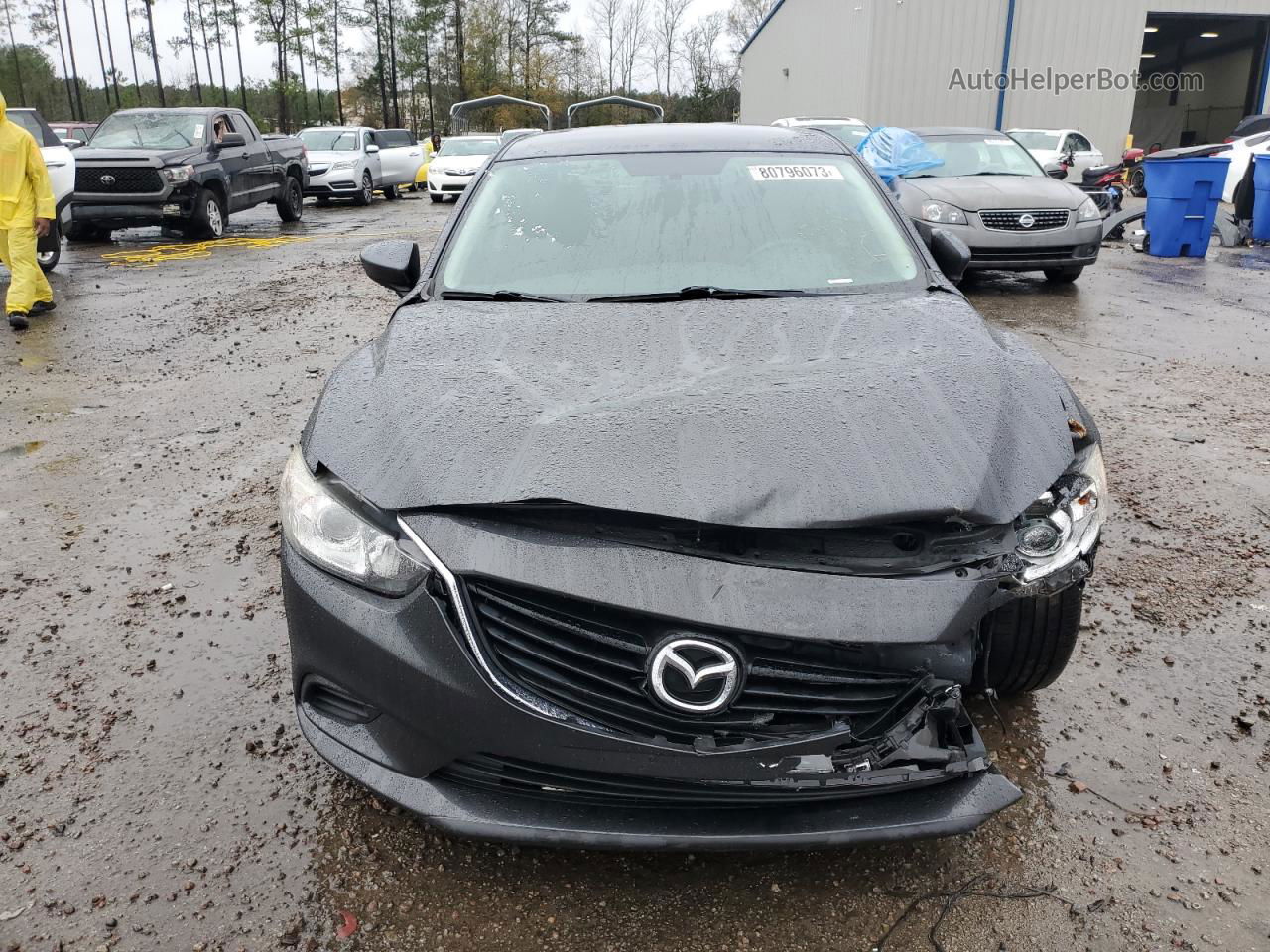 2015 Mazda 6 Sport Gray vin: JM1GJ1U65F1166484