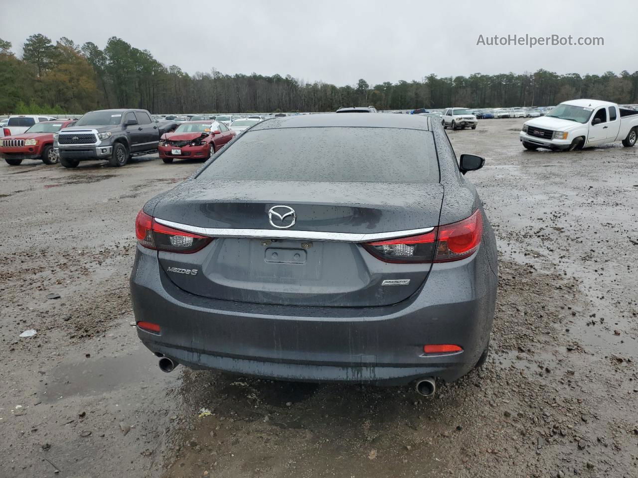 2015 Mazda 6 Sport Gray vin: JM1GJ1U65F1166484