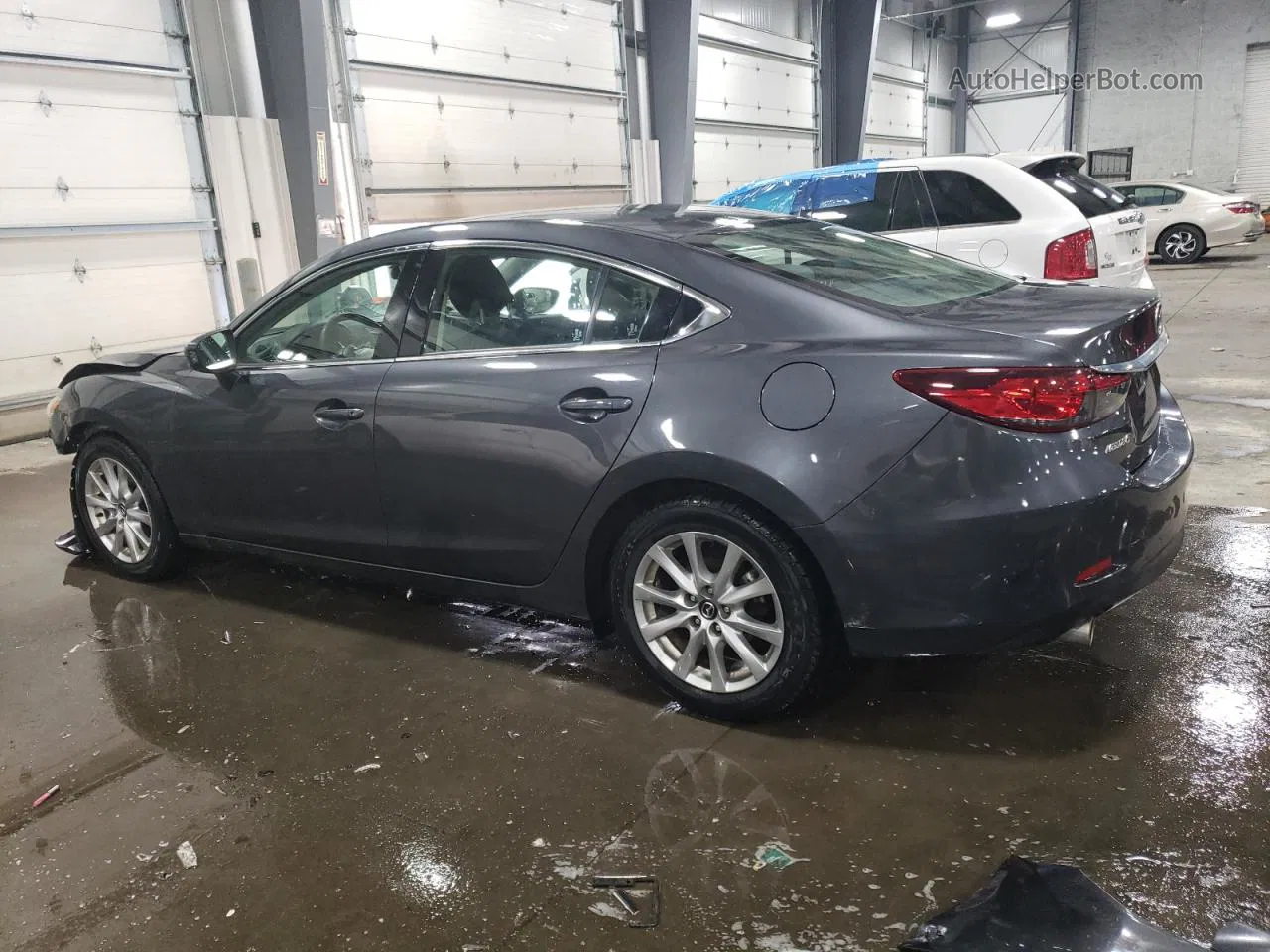 2015 Mazda 6 Sport Gray vin: JM1GJ1U65F1174522