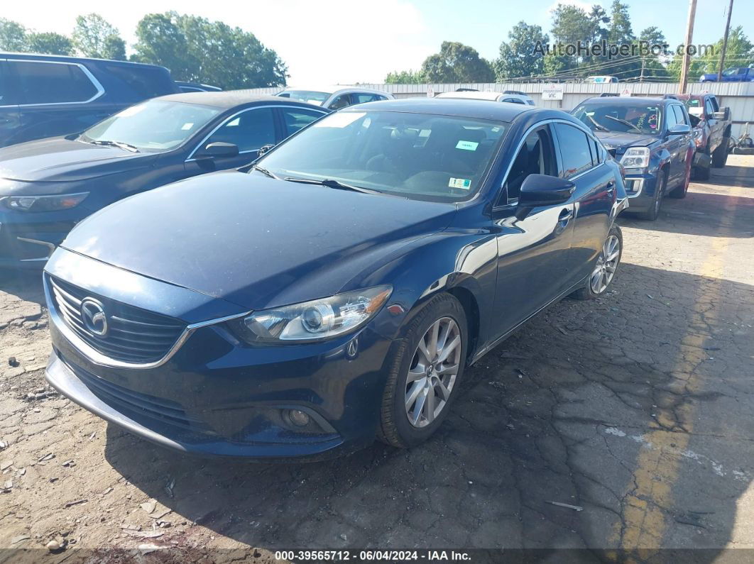 2015 Mazda Mazda6 I Sport Blue vin: JM1GJ1U68F1164583