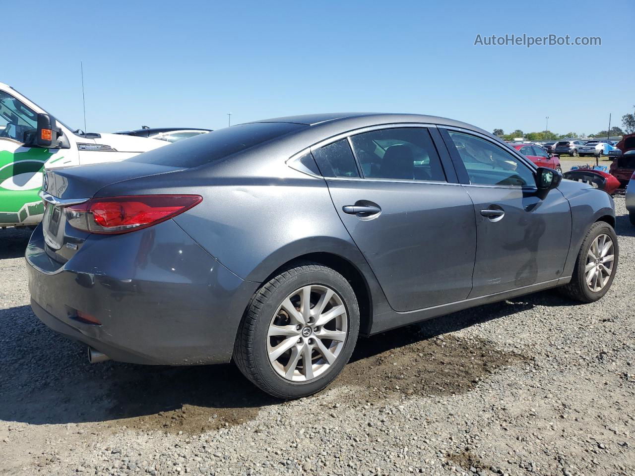 2015 Mazda 6 Sport Gray vin: JM1GJ1U68F1165068