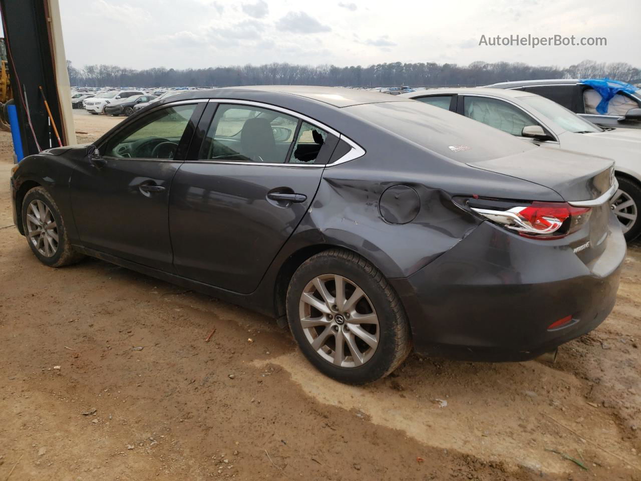 2015 Mazda 6 Sport Black vin: JM1GJ1U68F1167967