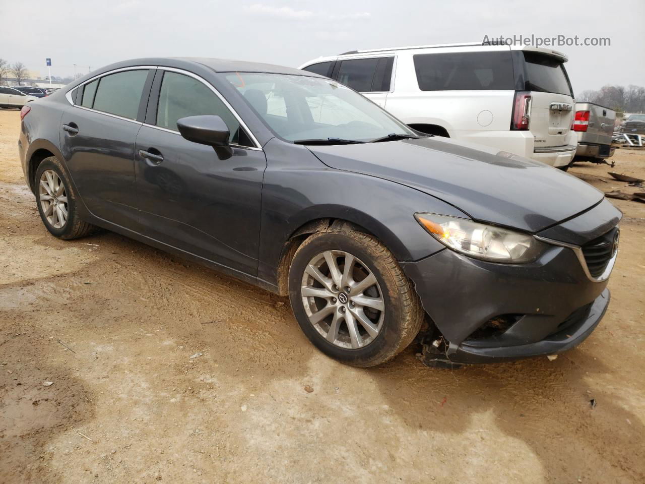 2015 Mazda 6 Sport Black vin: JM1GJ1U68F1167967