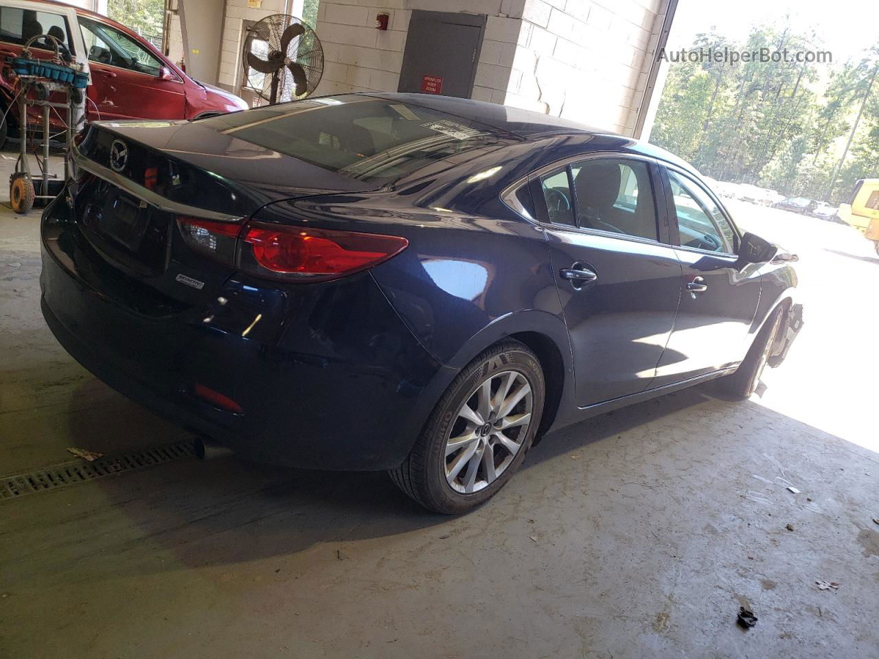 2015 Mazda 6 Sport Blue vin: JM1GJ1U69F1176144