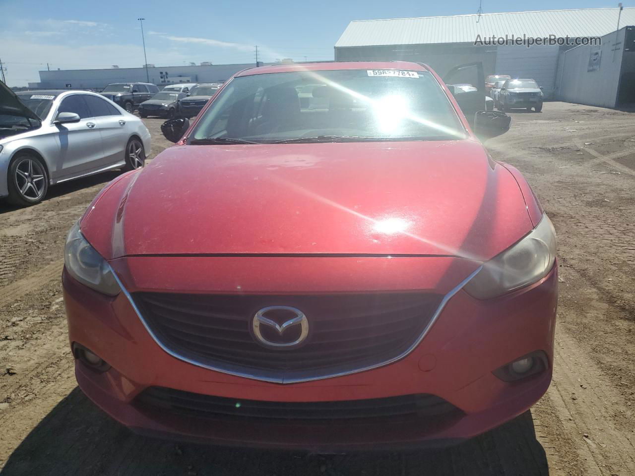 2015 Mazda 6 Touring Red vin: JM1GJ1V50F1183814