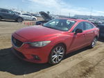 2015 Mazda 6 Touring Red vin: JM1GJ1V50F1183814